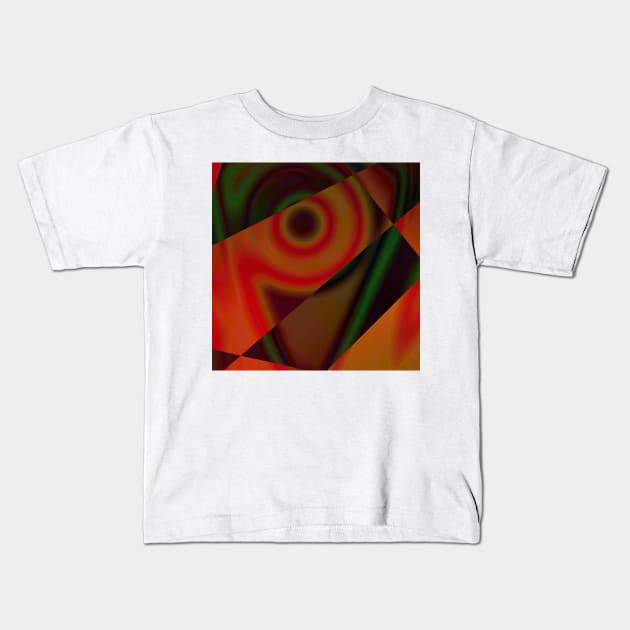 multicolored texture design Kids T-Shirt by Artistic_st